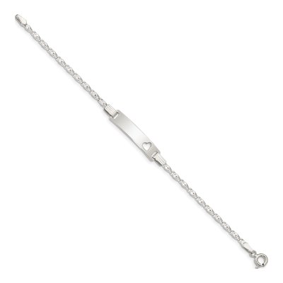Sterling Silver Baby ID Bracelet – view 3