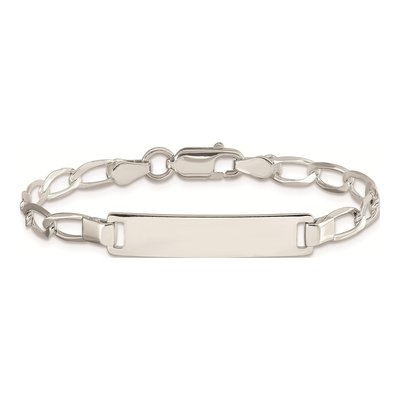 Sterling Silver Kids' ID Bracelet – view 4