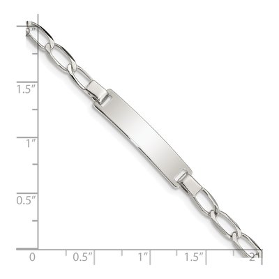Sterling Silver Kids' ID Bracelet – view 5