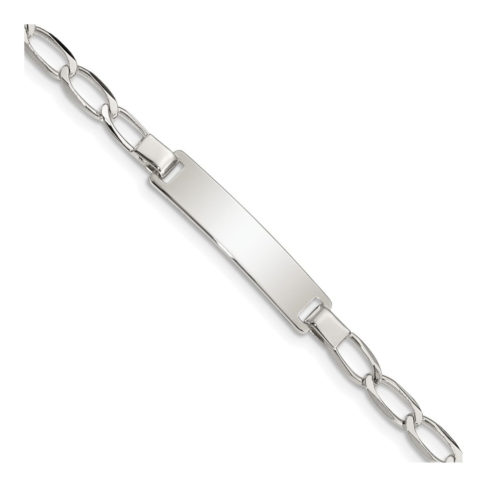 Sterling Silver Kids' ID Bracelet