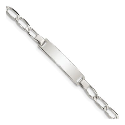 Sterling Silver Kids' ID Bracelet