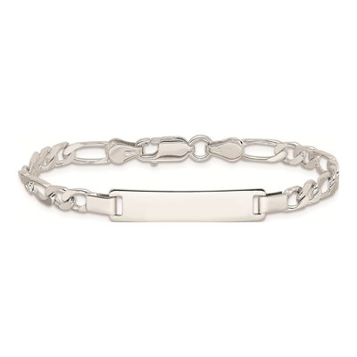 Sterling Silver Kids' ID Bracelet – view 4