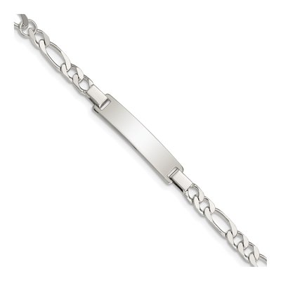 Sterling Silver Kids' ID Bracelet