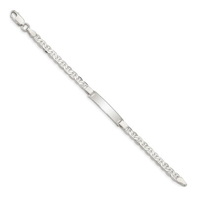 Sterling Silver Kids' ID Bracelet – view 3