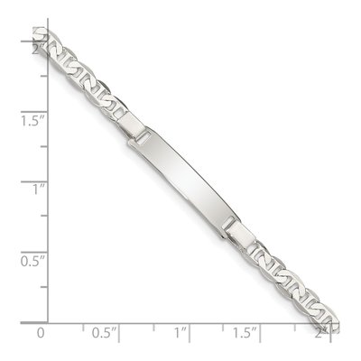 Sterling Silver Kids' ID Bracelet – view 5