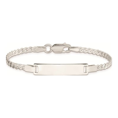 Sterling Silver Baby ID Bracelet – view 4