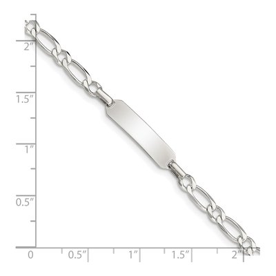 Sterling Silver Kids' ID Bracelet – view 5