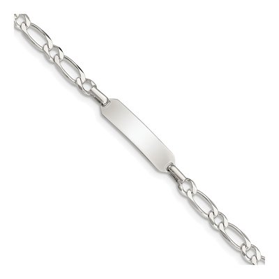 Sterling Silver Kids' ID Bracelet