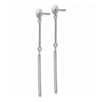 Sterling Silver Dangle Earrings – view 3