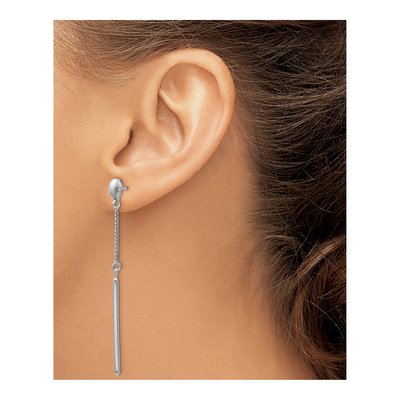 Sterling Silver Dangle Earrings – view 4