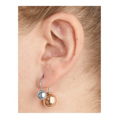Gold-Plated Sterling Silver Dangle Earrings – view 3