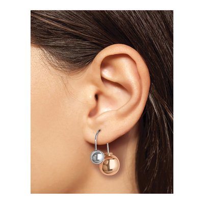 Gold-Plated Sterling Silver Dangle Earrings – view 4
