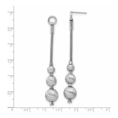 Sterling Silver Dangle Earrings – view 3