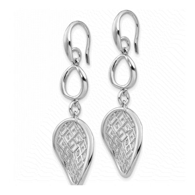 Sterling Silver Filigree Dangle Earrings – view 3