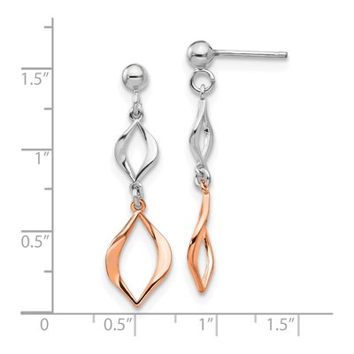 Sterling Silver Dangle Earrings – view 5