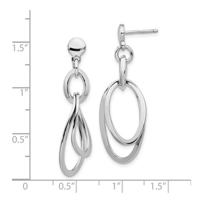 Sterling Silver Dangle Earrings – view 5