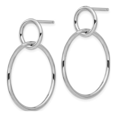 Sterling Silver Dangle Earrings – view 3