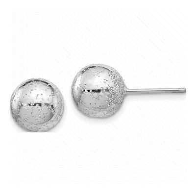 Sterling Silver Ball Stud Earrings
