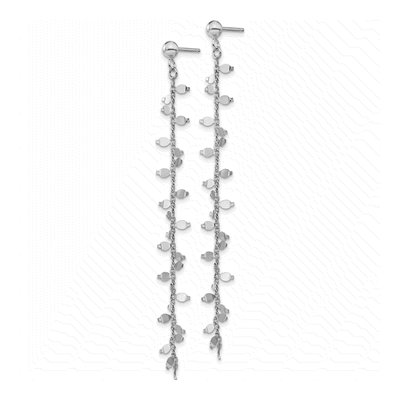 Sterling Silver Dangle Earrings – view 3