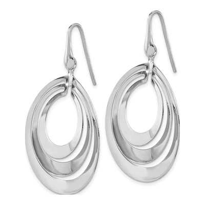 Sterling Silver Dangle Earrings – view 3