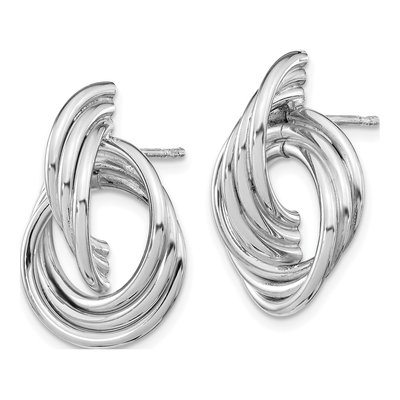 Sterling Silver Dangle Earrings – view 3