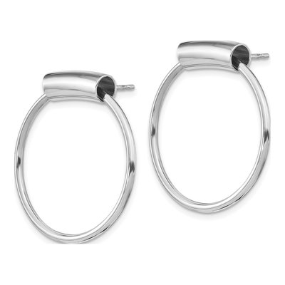 Sterling Silver Dangle Earrings – view 3