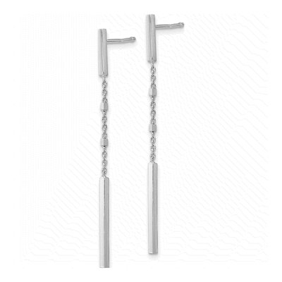 Sterling Silver Dangle Earrings – view 3