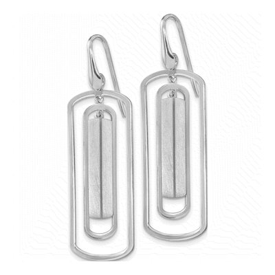Sterling Silver Dangle Earrings – view 3