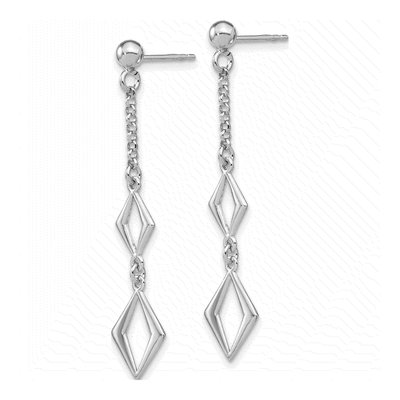 Sterling Silver Dangle Earrings – view 3