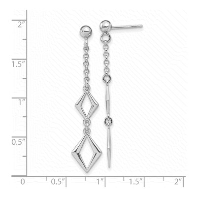 Sterling Silver Dangle Earrings – view 5
