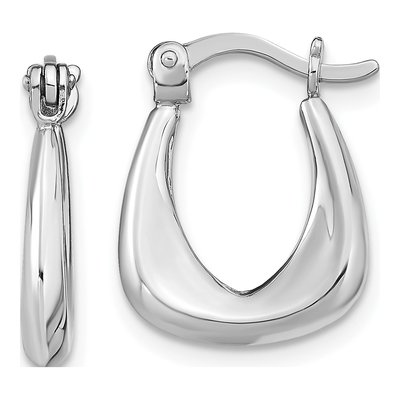 Sterling Silver Huggie Hoop Earrings