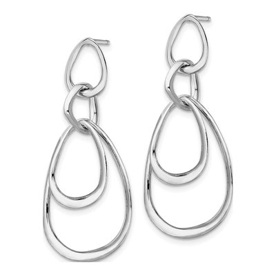 Sterling Silver Dangle Earrings – view 3