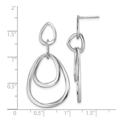 Sterling Silver Dangle Earrings – view 5