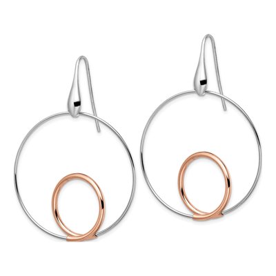 Gold-Plated Sterling Silver Dangle Earrings – view 3