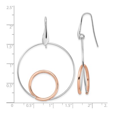 Gold-Plated Sterling Silver Dangle Earrings – view 5