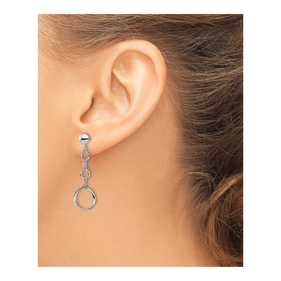 Sterling Silver Dangle Earrings – view 4