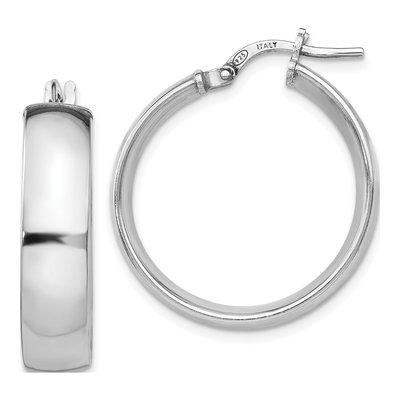 Sterling Silver Hoop Earrings