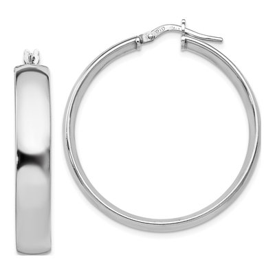 Sterling Silver Hoop Earrings
