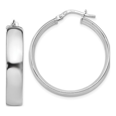 Sterling Silver Hoop Earrings