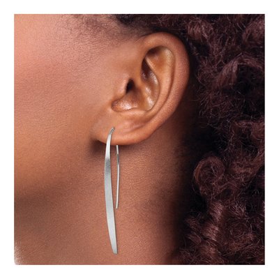 Sterling Silver Threader Earrings – view 4