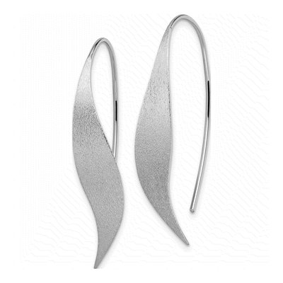 Sterling Silver Threader Earrings – view 3