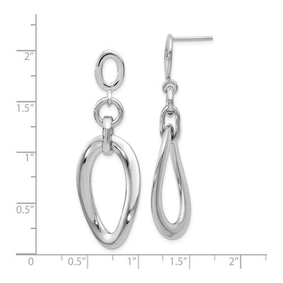 Sterling Silver Dangle Earrings – view 3