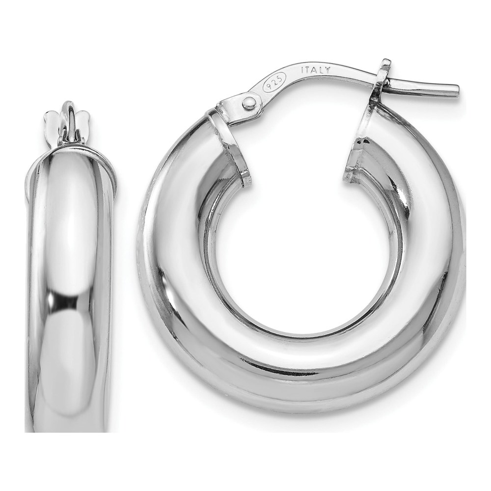 Sterling Silver Hoop Earrings