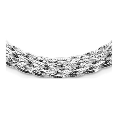 Sterling Silver Choker Necklace