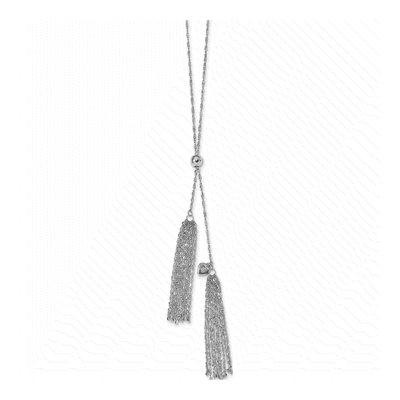 Sterling Silver Tassel Necklace