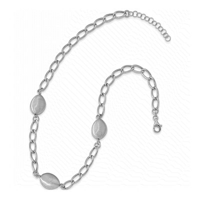 Sterling Silver Link Necklace – view 3