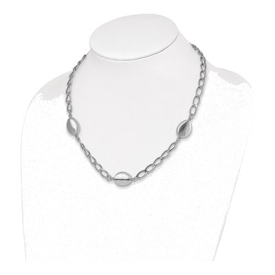 Sterling Silver Link Necklace – view 4