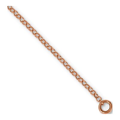 Rose Gold-Plated Sterling Silver Fancy Necklace – view 4