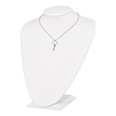 Sterling Silver CZ Cross Pendant Necklace – view 4