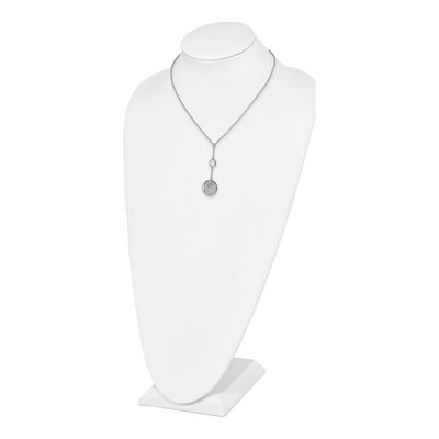 Sterling Silver Filigree Rolo Necklace – view 4